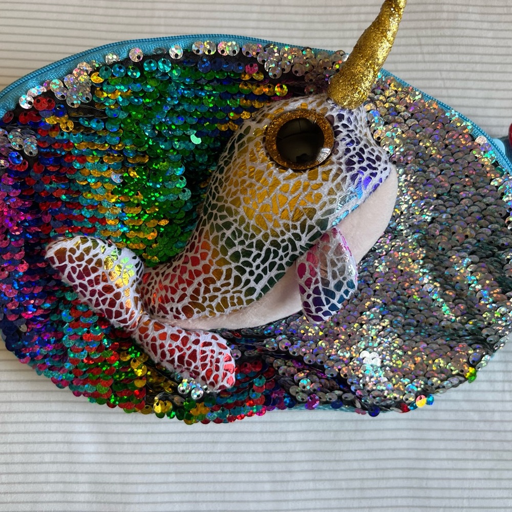 Tykes Narwhal Sequence Belt Bag